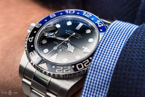 rolex gmt blnr wrist